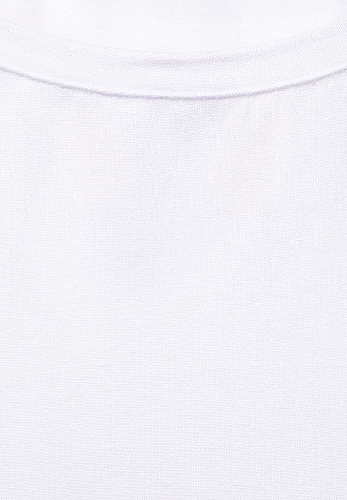 T-Shirt in Unifarbe