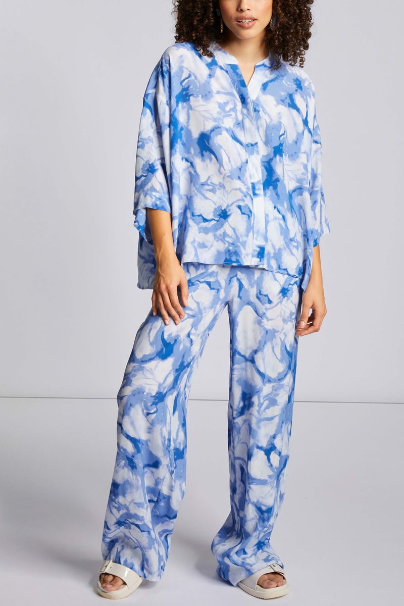 printed blouse
