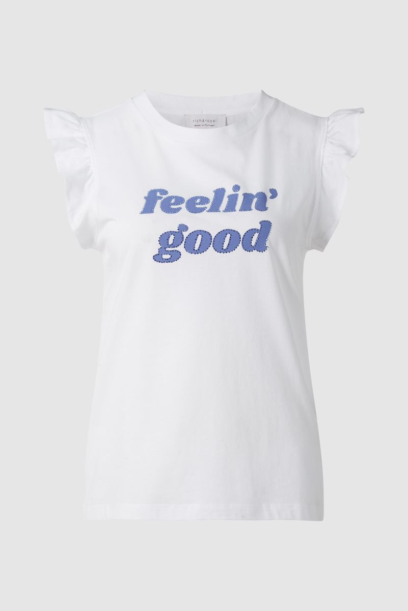 t-shirt with cap sleeves organic