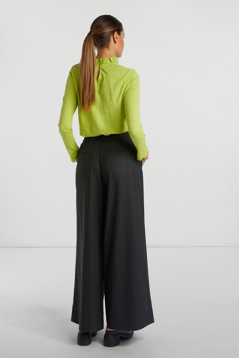 Organic Slub Frill Longsleeve