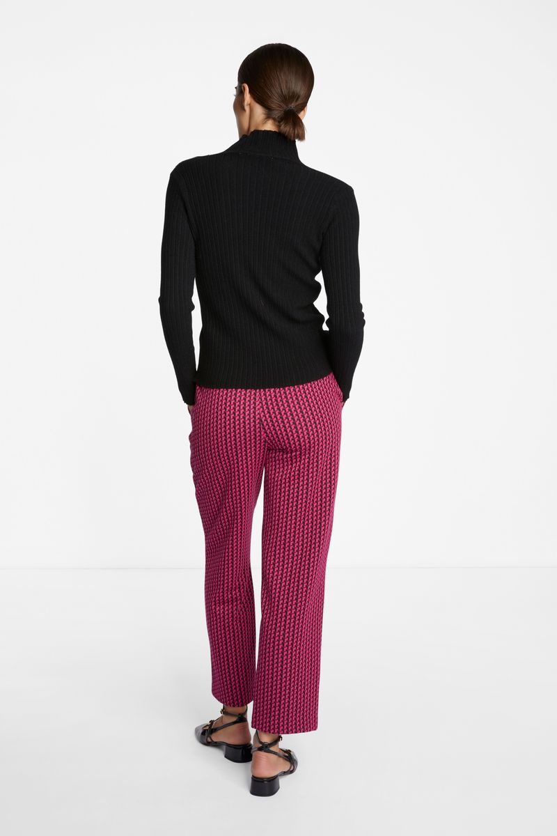 Jacquard pants