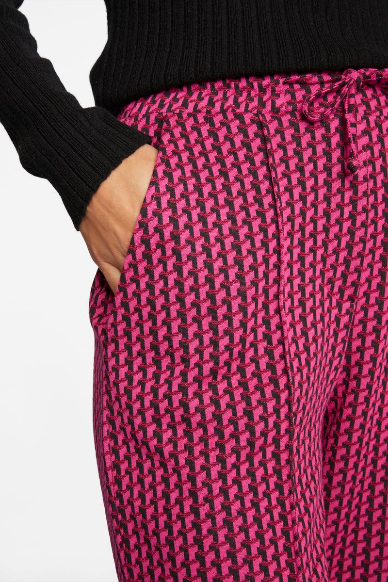 Jacquard pants