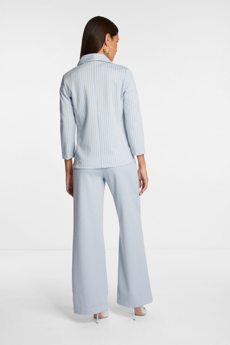 striped jacquard blazer GRS