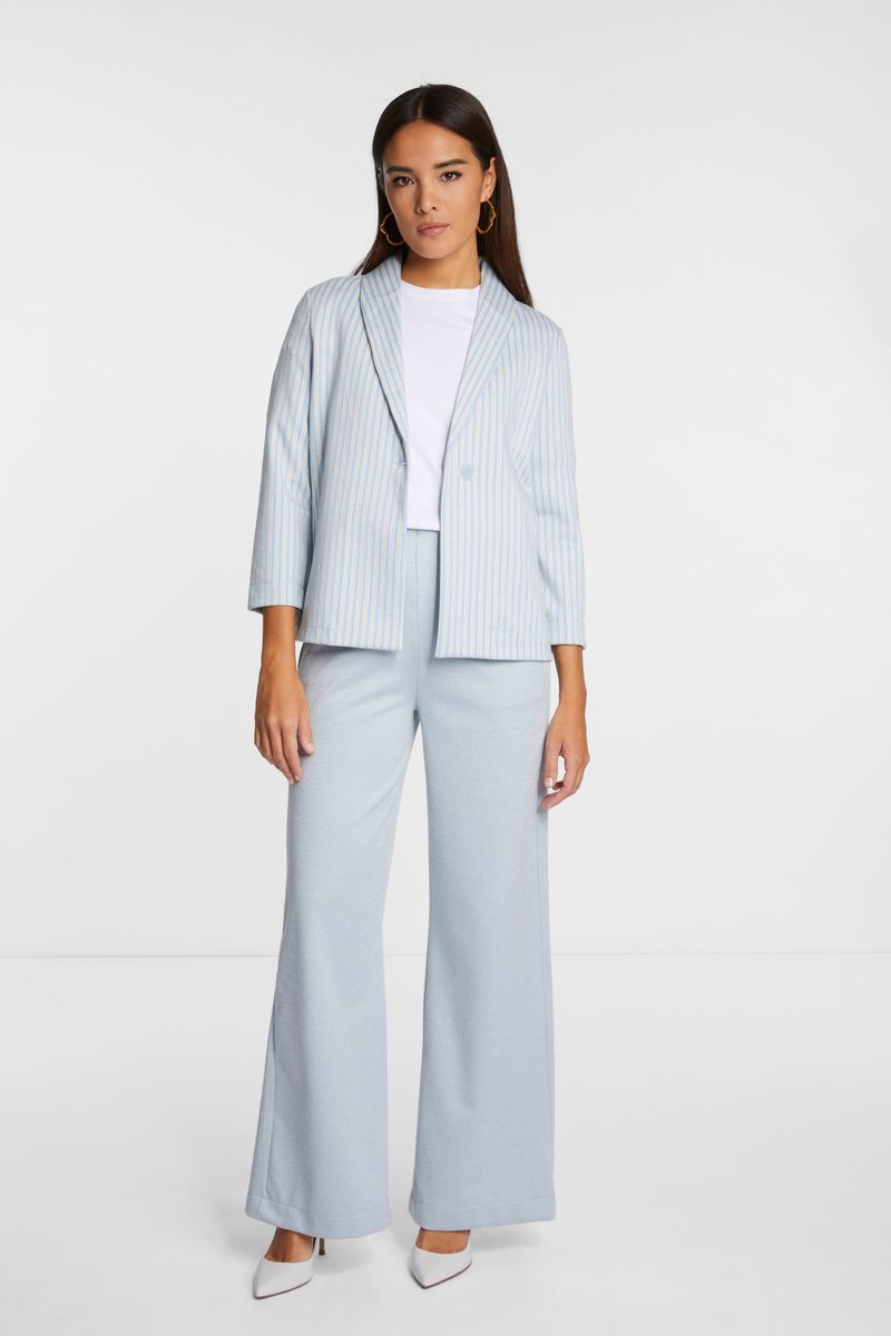 striped jacquard blazer GRS