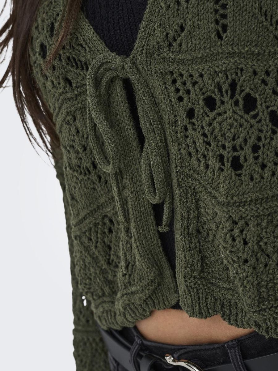 ONLBEACH LIFE 7/8 O-N CARDIGAN KNT NOOS