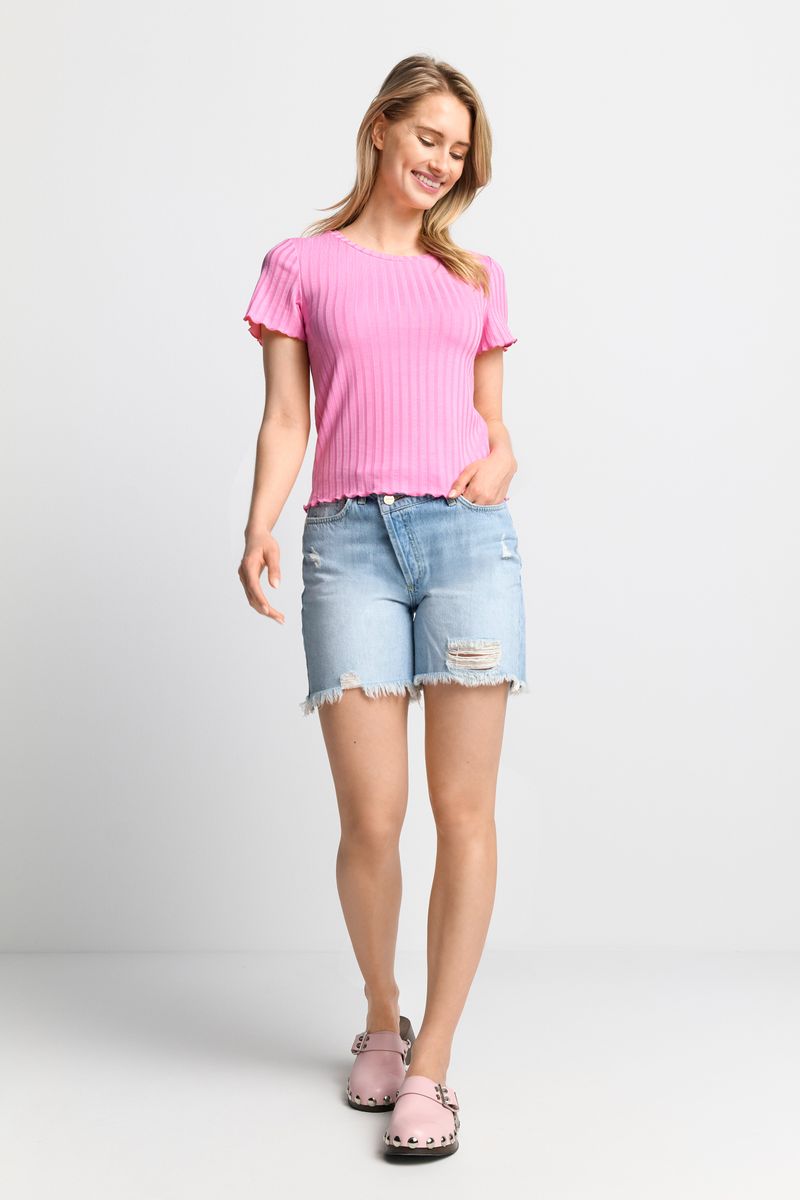 rib T-Shirt
