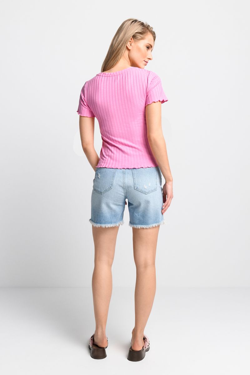 rib T-Shirt