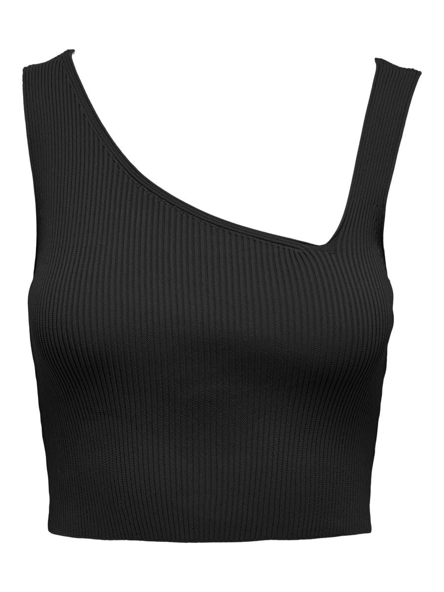 ONLTATIANNA SL CROPPED V-NECK KNT