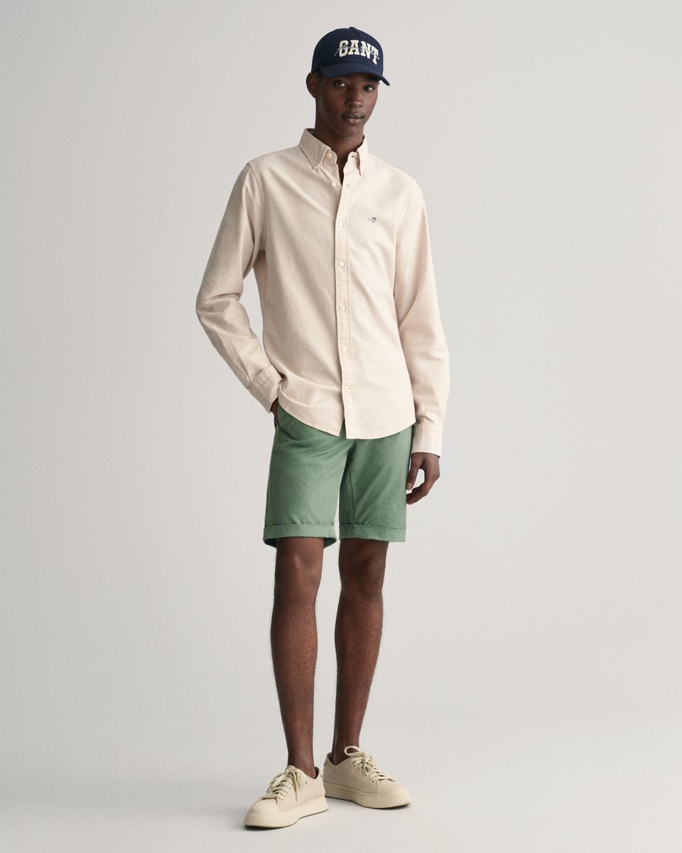 Slim Fit Sunfaded Shorts