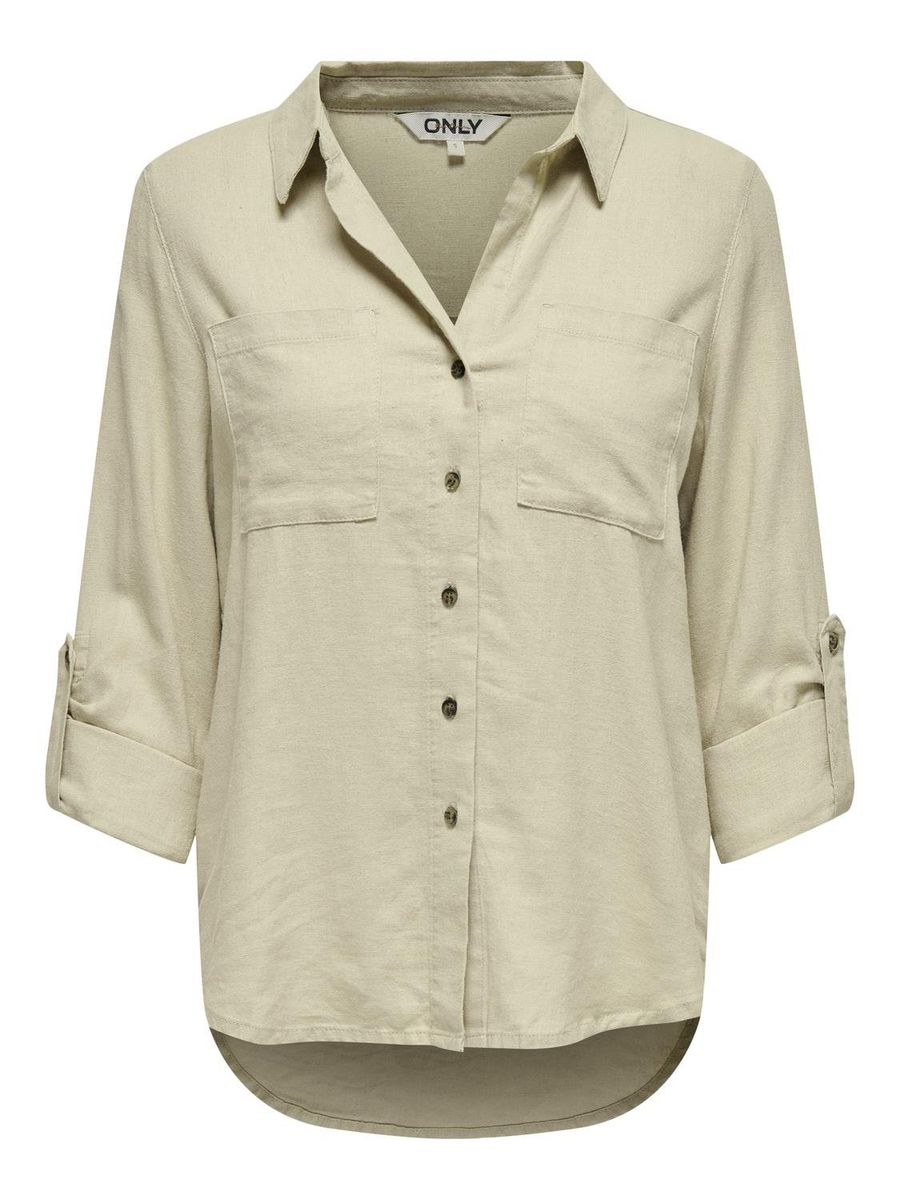 ONLYASMIN-CARO L/S LINEN SHIRT PNT NOOS