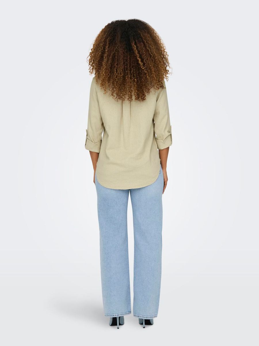 ONLYASMIN-CARO L/S LINEN SHIRT PNT NOOS