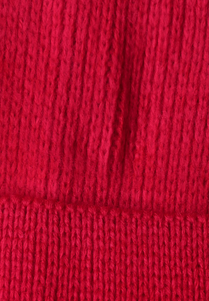 Basic Strickmütze