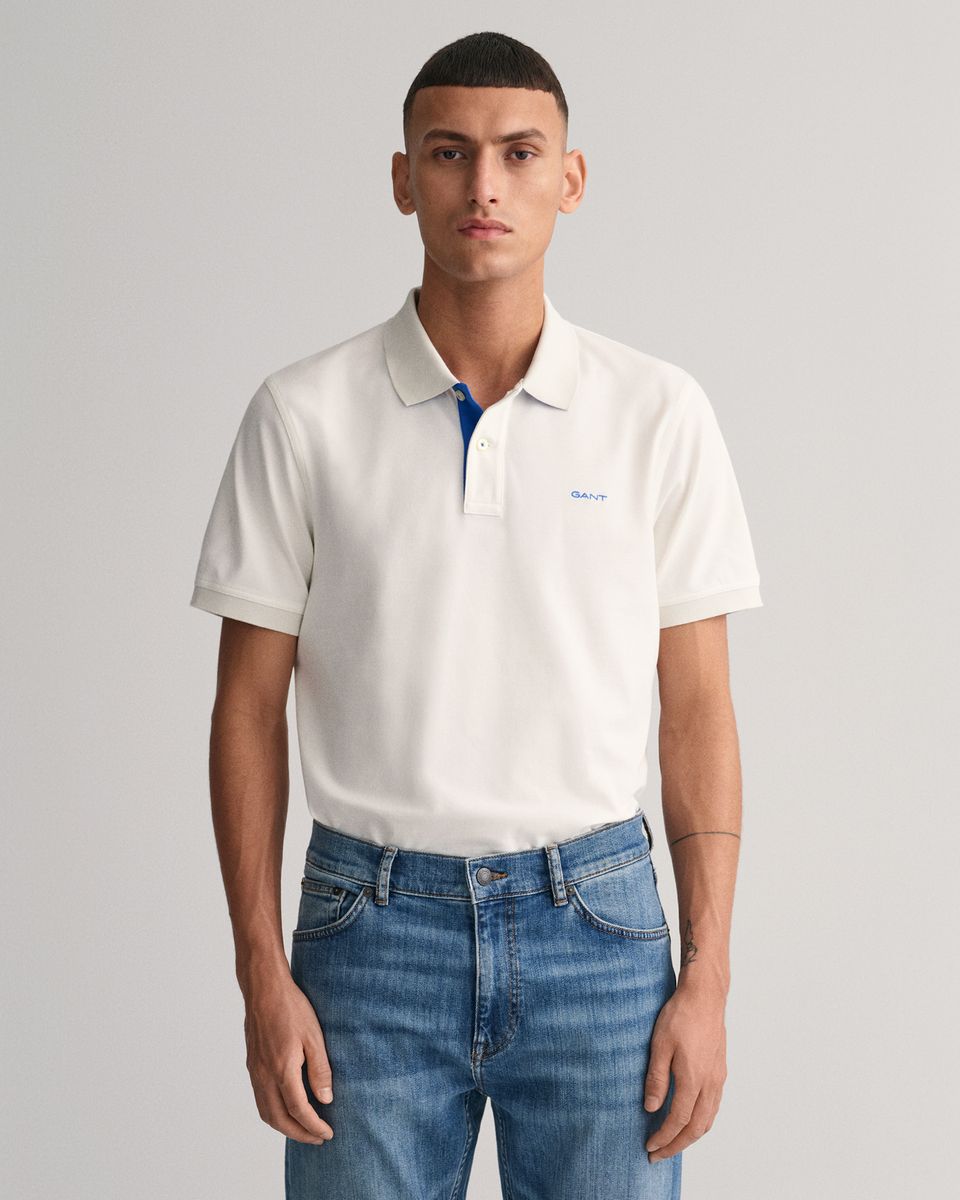 Kontrast Piqué Poloshirt