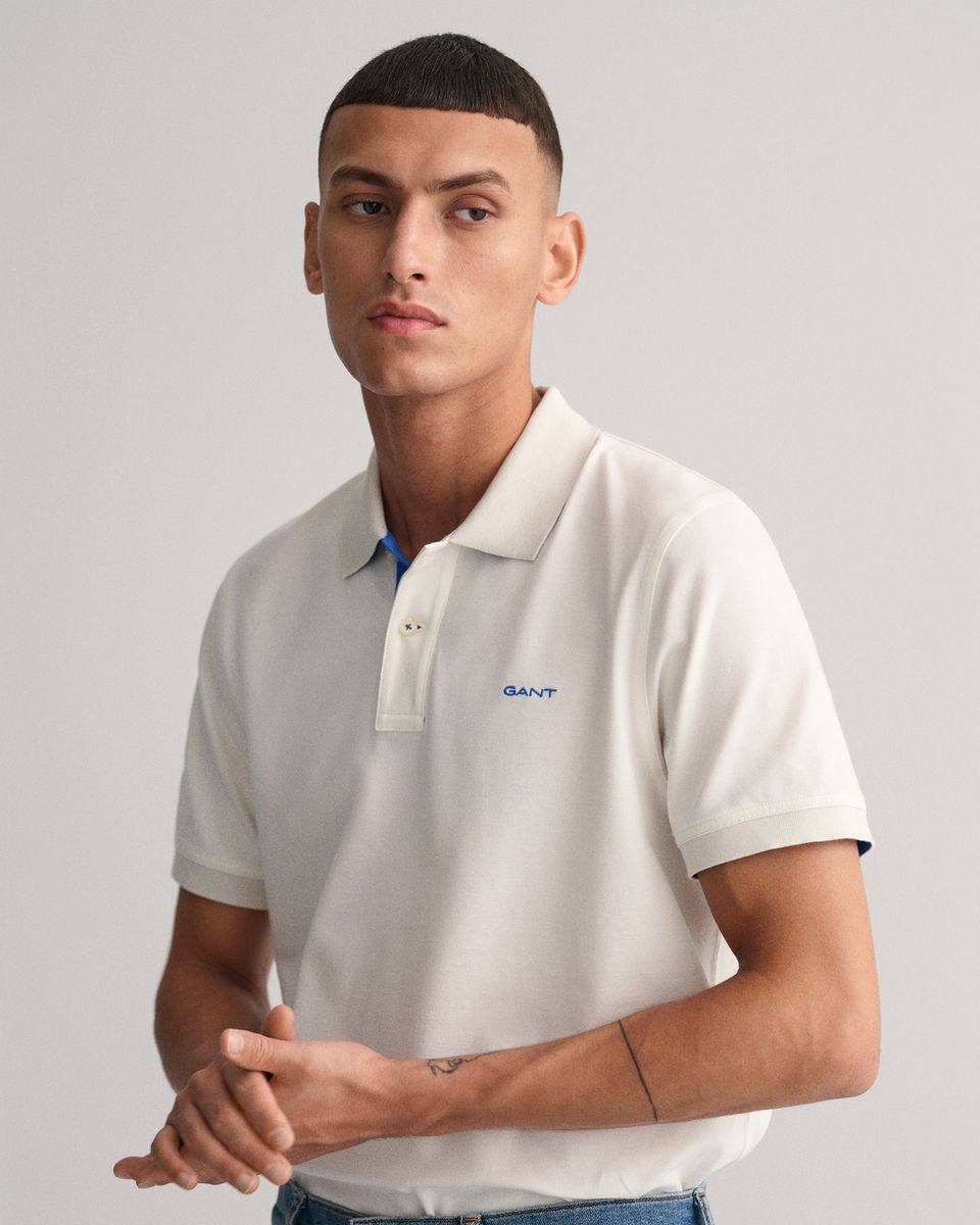 Kontrast Piqué Poloshirt