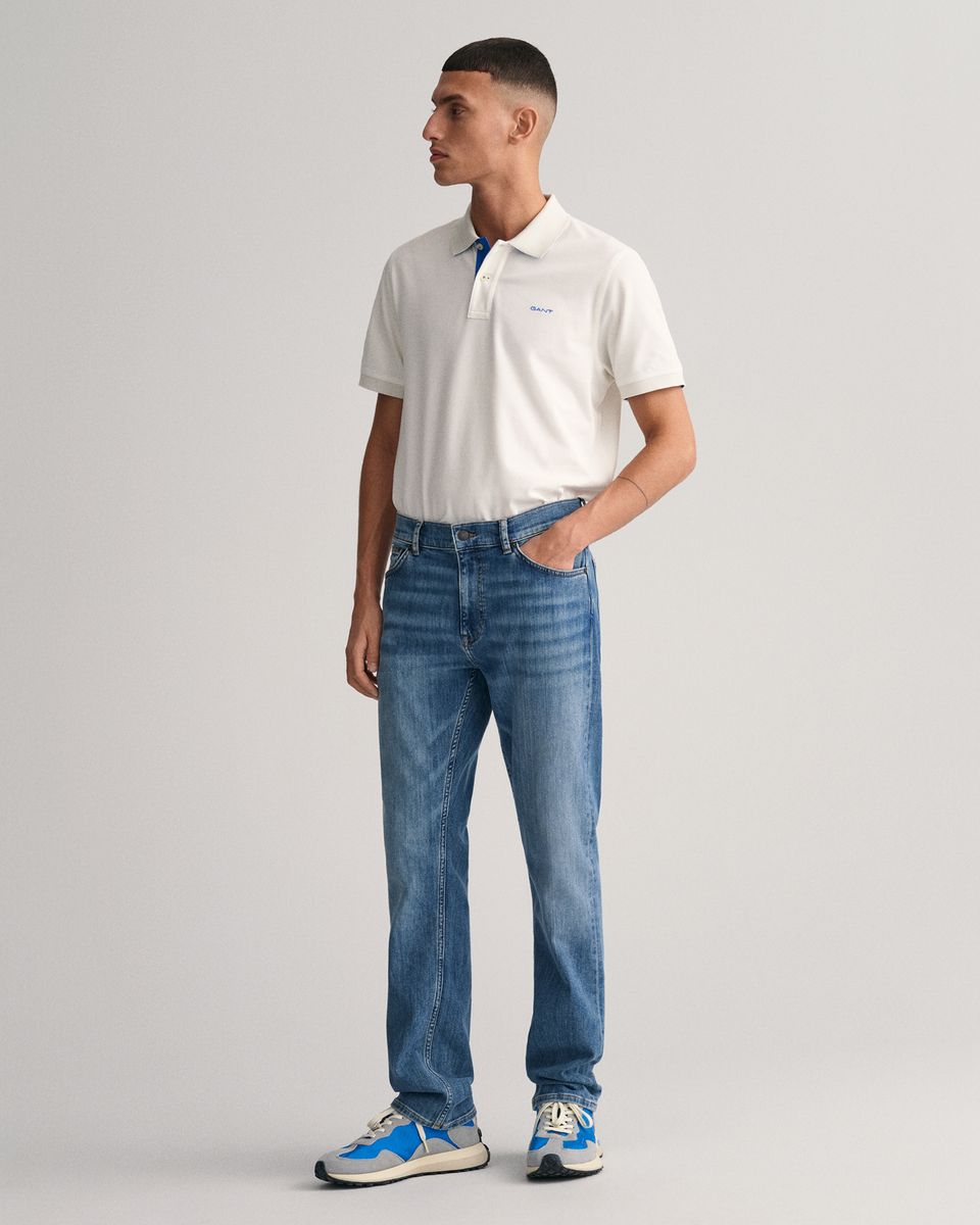 Kontrast Piqué Poloshirt