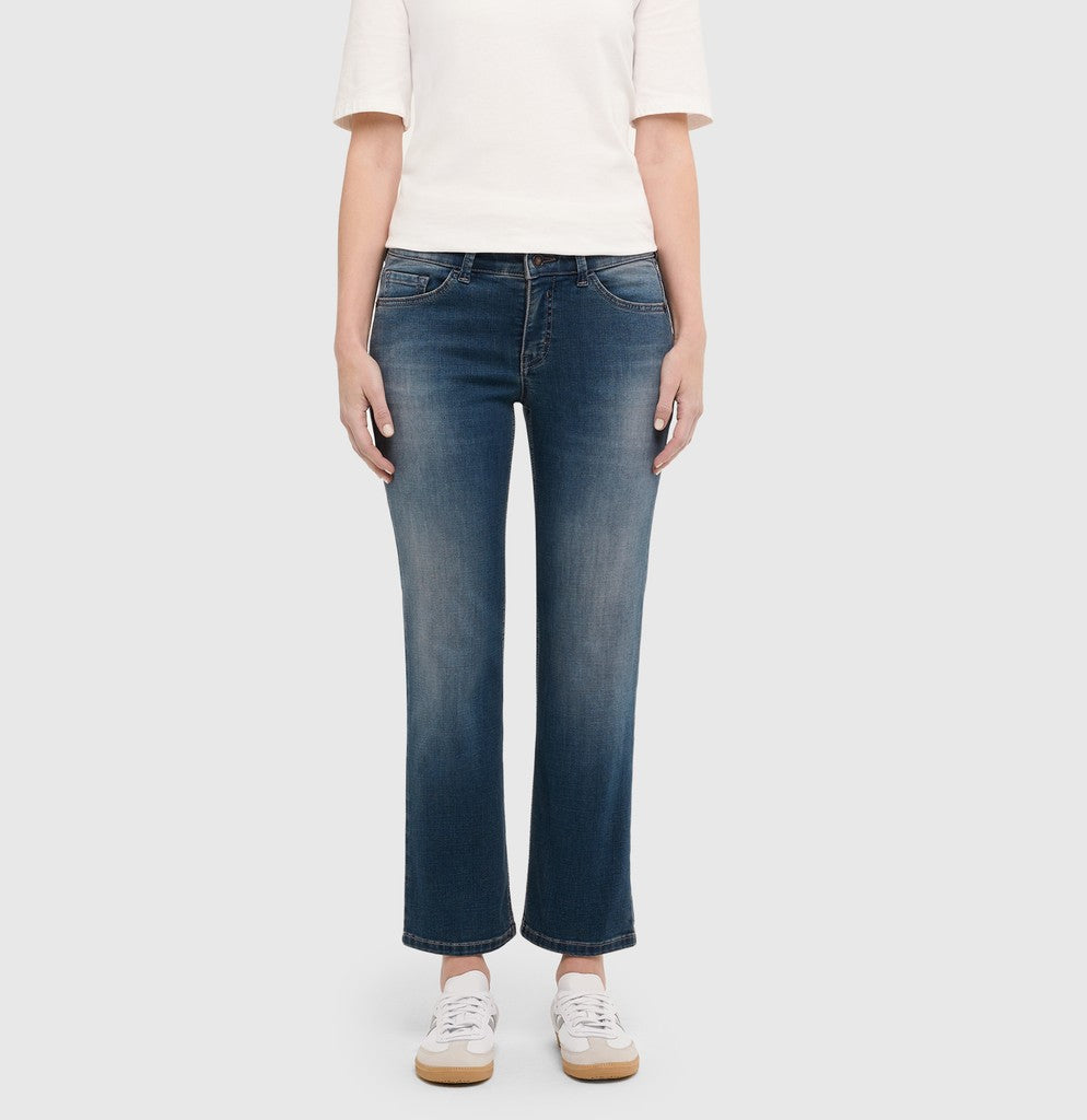 MAC Slim Fit Jeans Carrie Light authentic Blau Braun – Ansicht 2