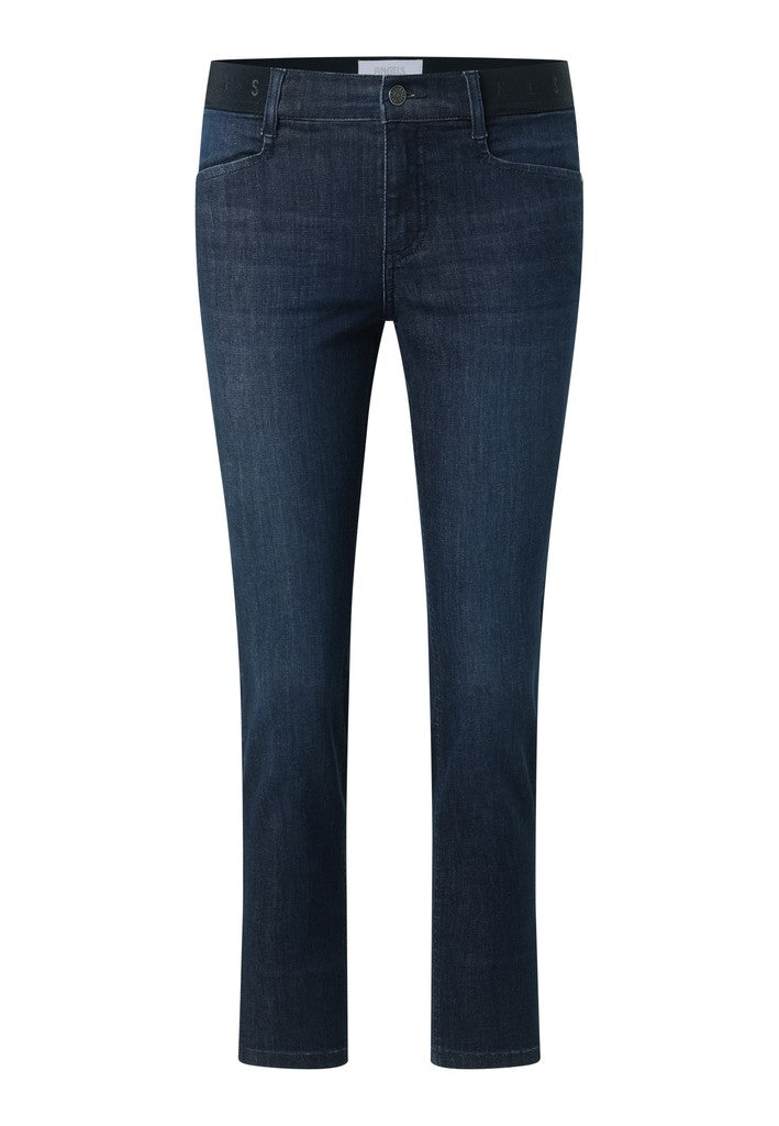 Angels Slim Fit Jeans Ornella Sporty Dark Indigo Used Navy