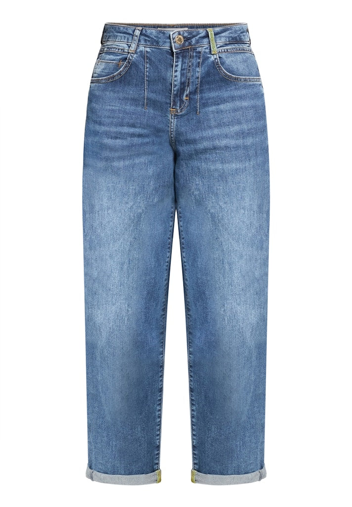 Cartoon Jeans Used Dark Blue Denim Navy