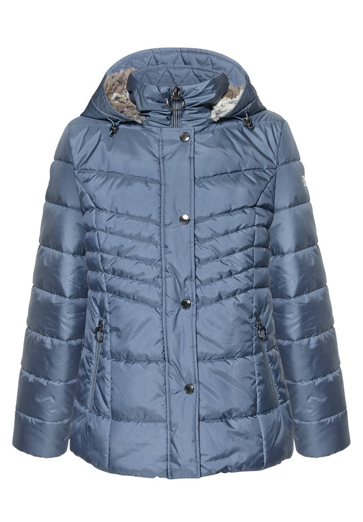 Betty Barclay Jacke Watte Outdoorjacke Grau
