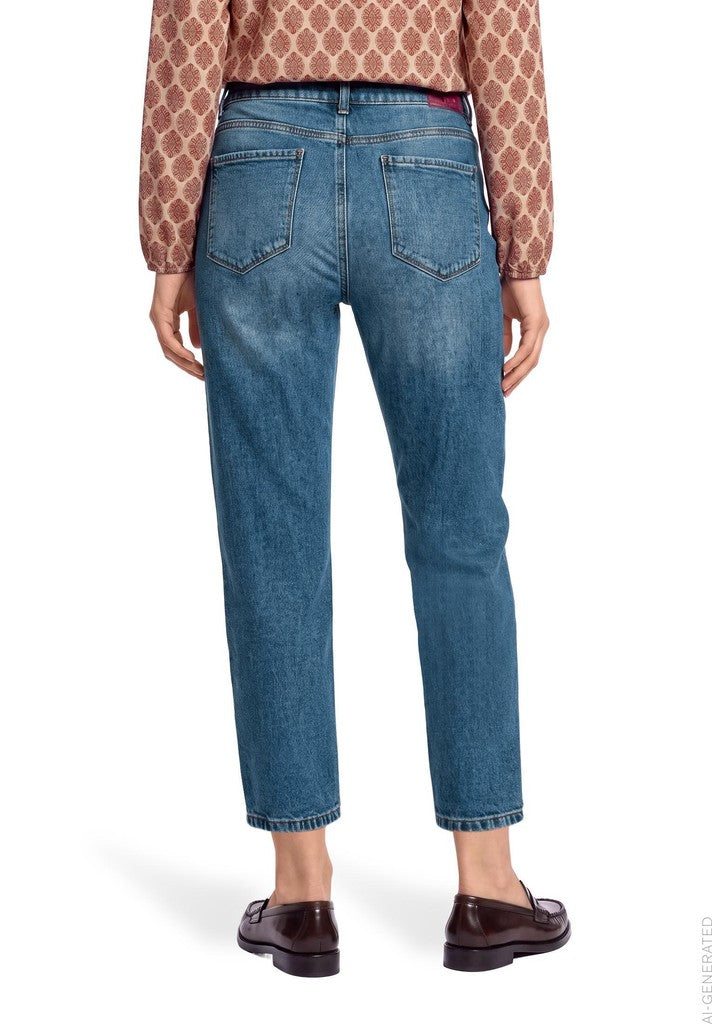 Cartoon Jeans Used Navy – Ansicht 4