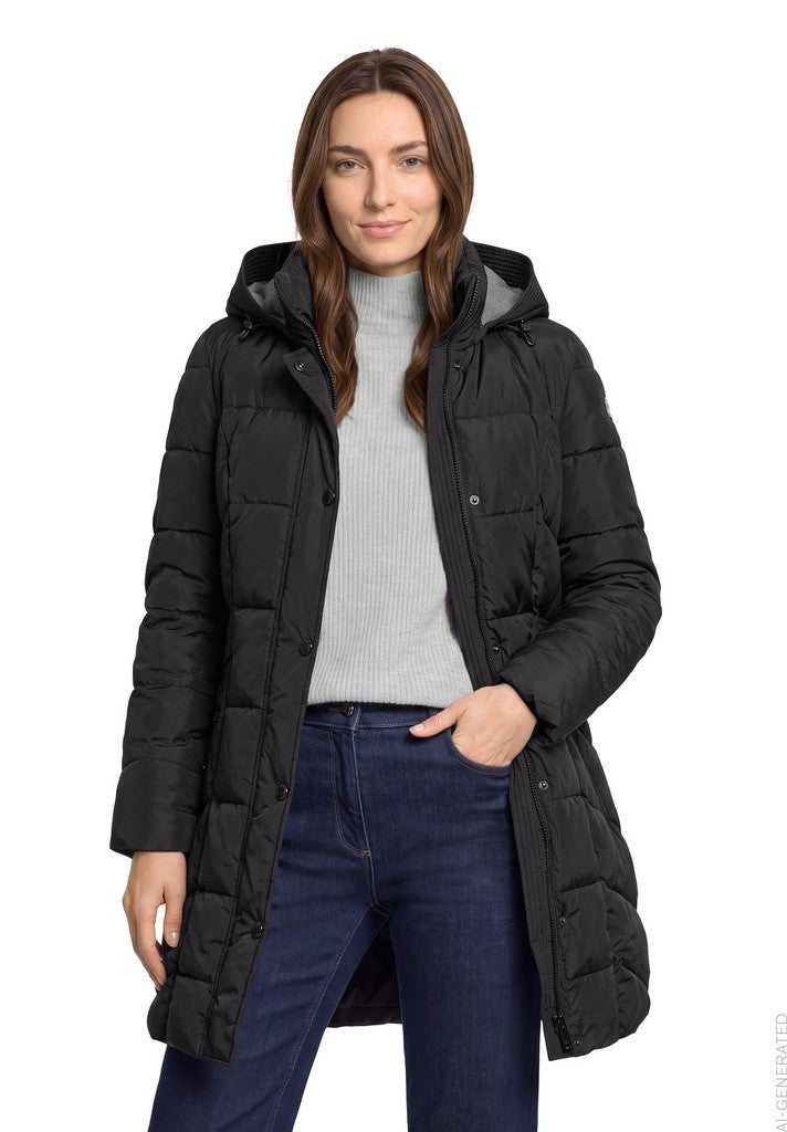 Betty Barclay Jacke Watte Schwarz – Ansicht 2