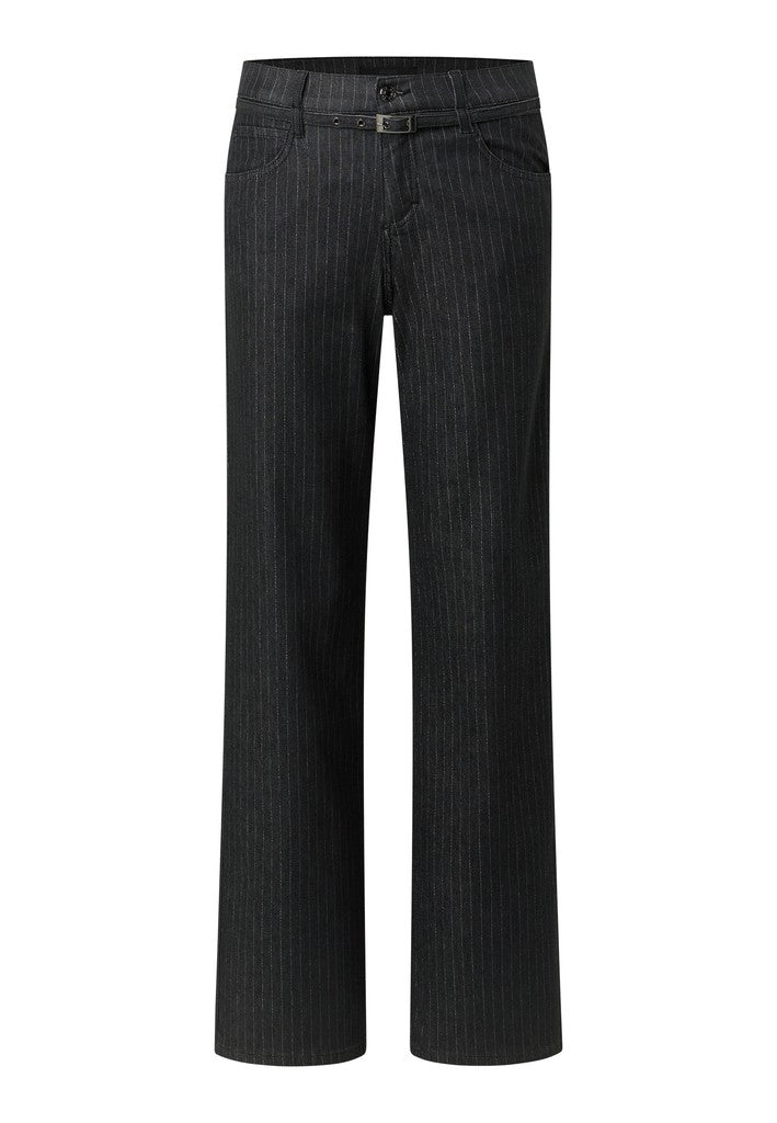Angels Flared Jeans LIZ City Anthracite Grau