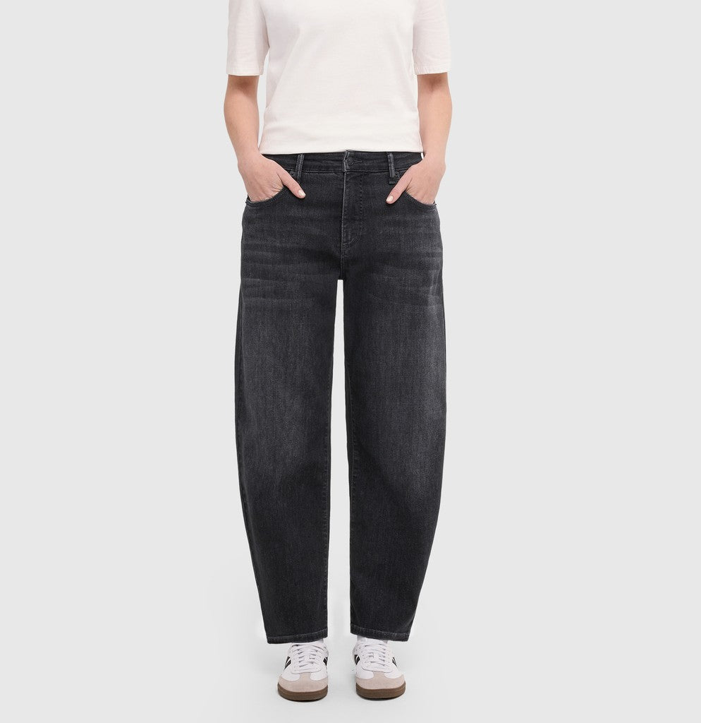 MAC Relaxed Fit Jeans Danni Light authentic Schwarz – Ansicht 3