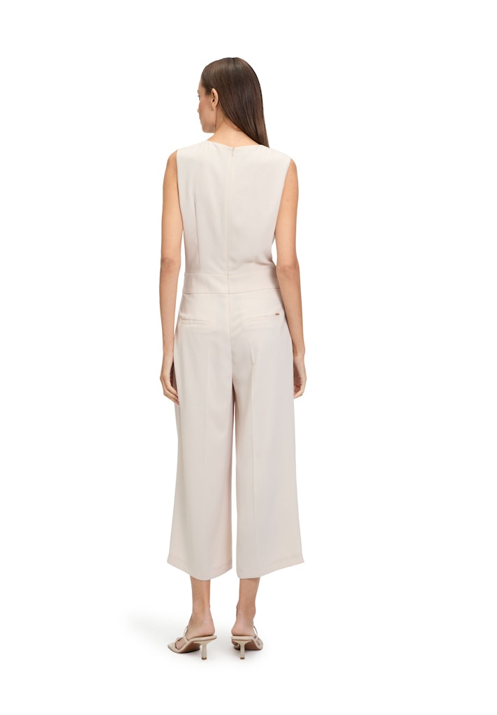 Betty & Co Kleid Overall ärmellos Grau – Ansicht 4