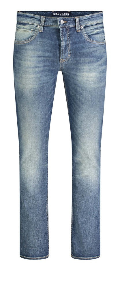 MAC Jeans Arne Pipe Workout Original Blue Extrem Wash Blau – Ansicht 3