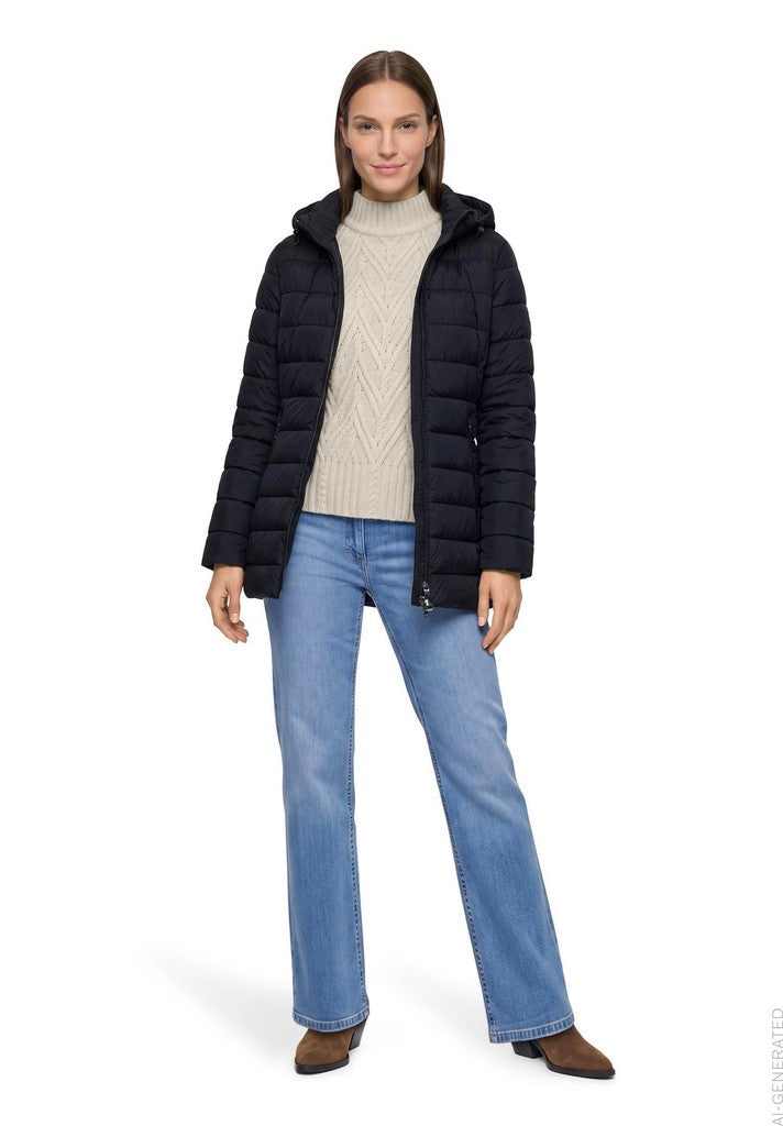 Betty Barclay Jacke Watte Dunkelblau Navy – Ansicht 3