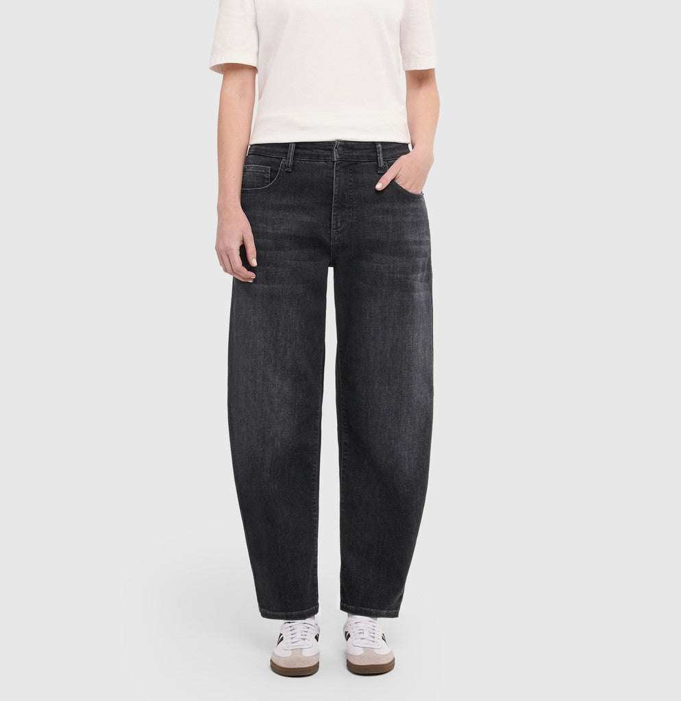 MAC Relaxed Fit Jeans Danni Light authentic Schwarz – Ansicht 2
