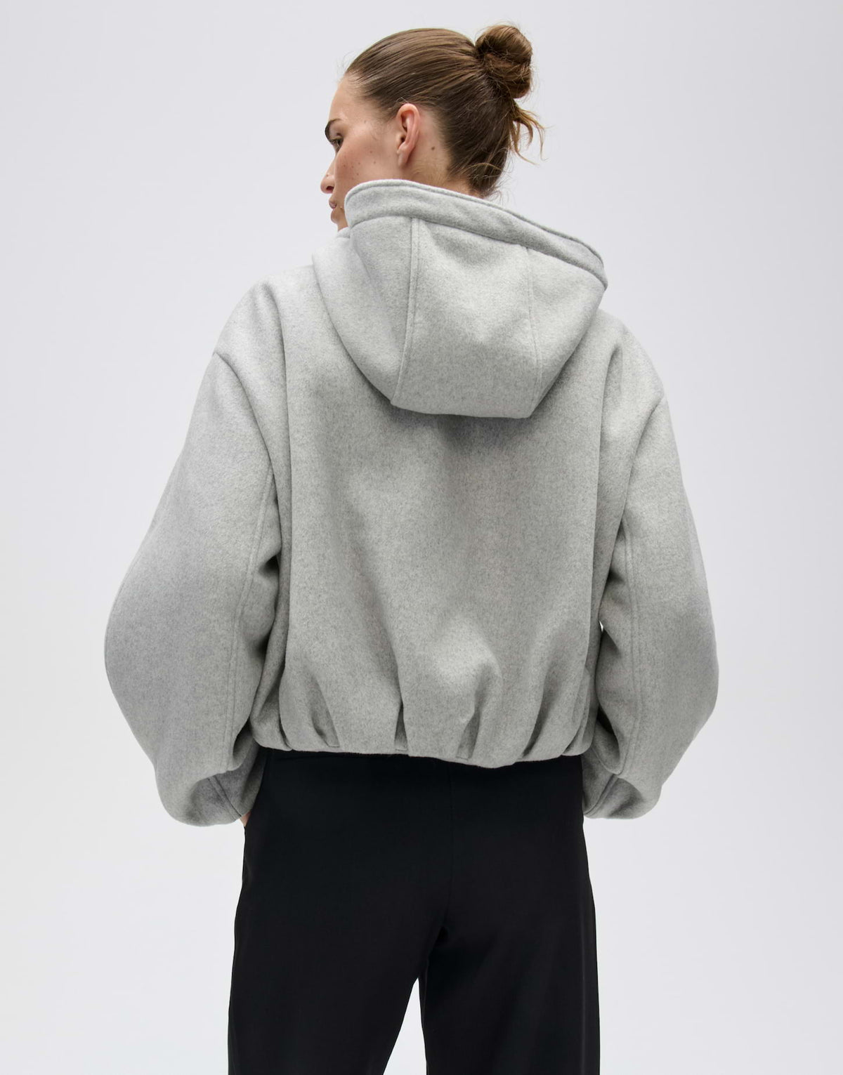 OPUS Jacke Halenso hazy fog melange – Ansicht 3