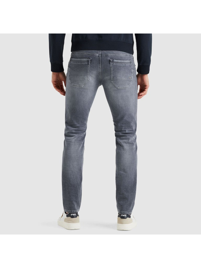 PME Legend Slim Fit Jeans Nightflight Grau – Ansicht 4