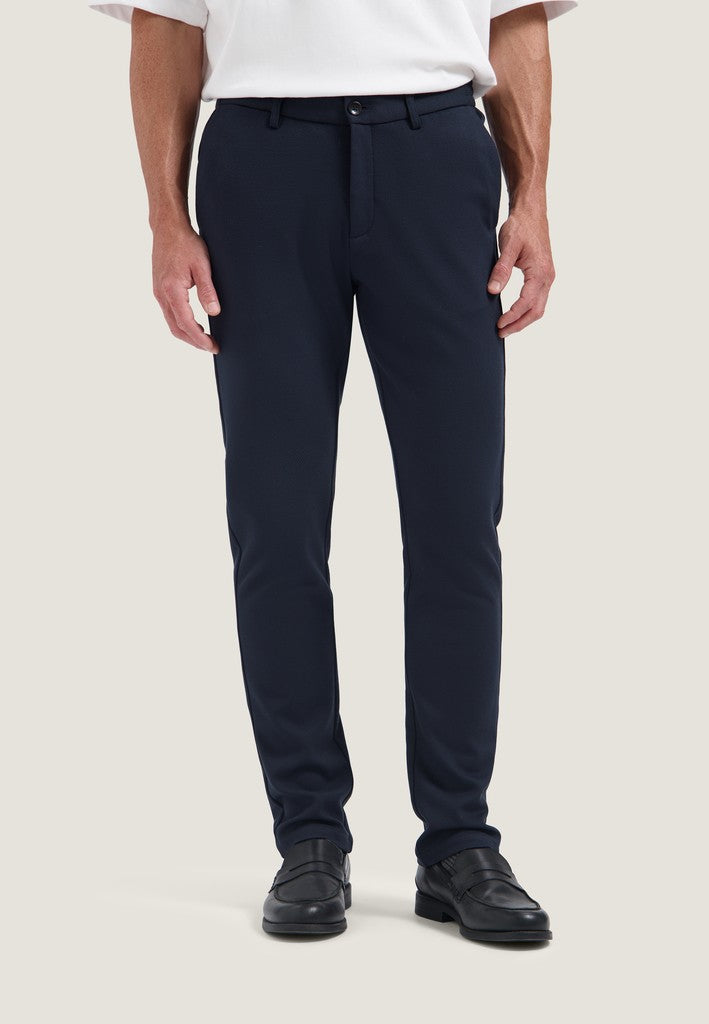DSTREZZED Hose Marlon Pique Chino Dk. Navy – Ansicht 2
