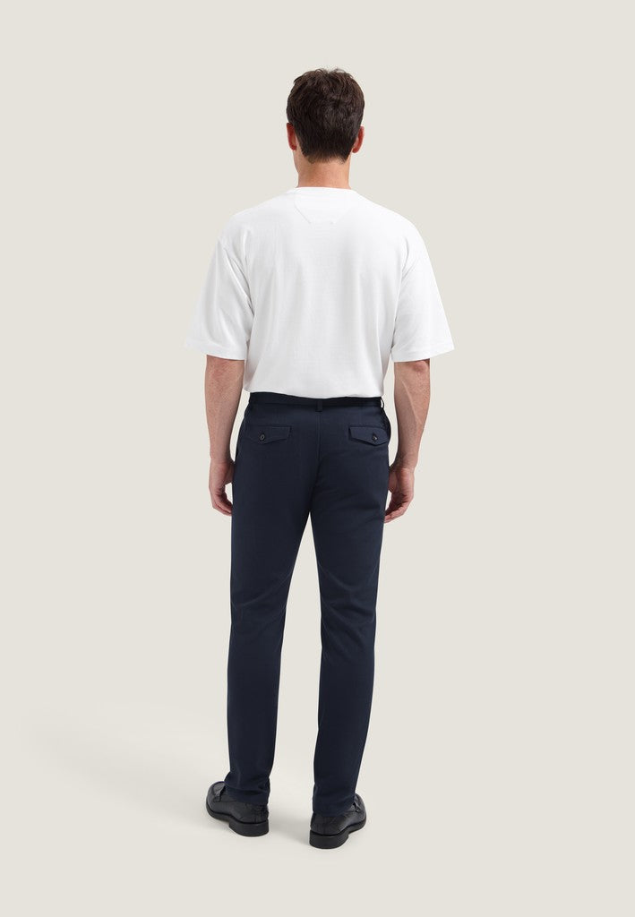 DSTREZZED Hose Marlon Pique Chino Dk. Navy – Ansicht 4