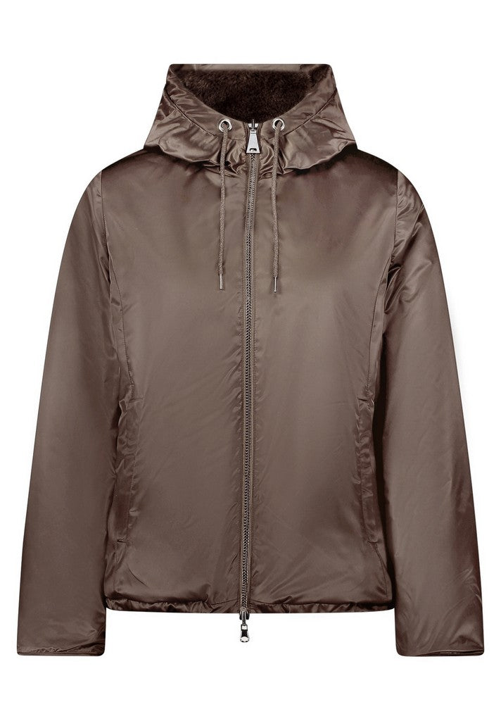 Betty Barclay Jacke PlUEsch Schwarz