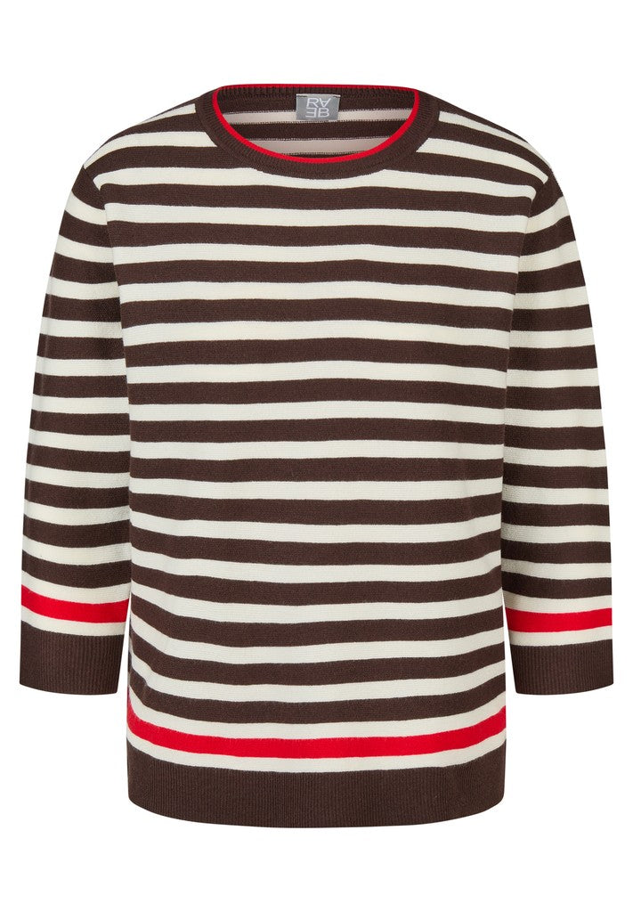 Rabe Pullover Drama Queen Braun – Ansicht 2