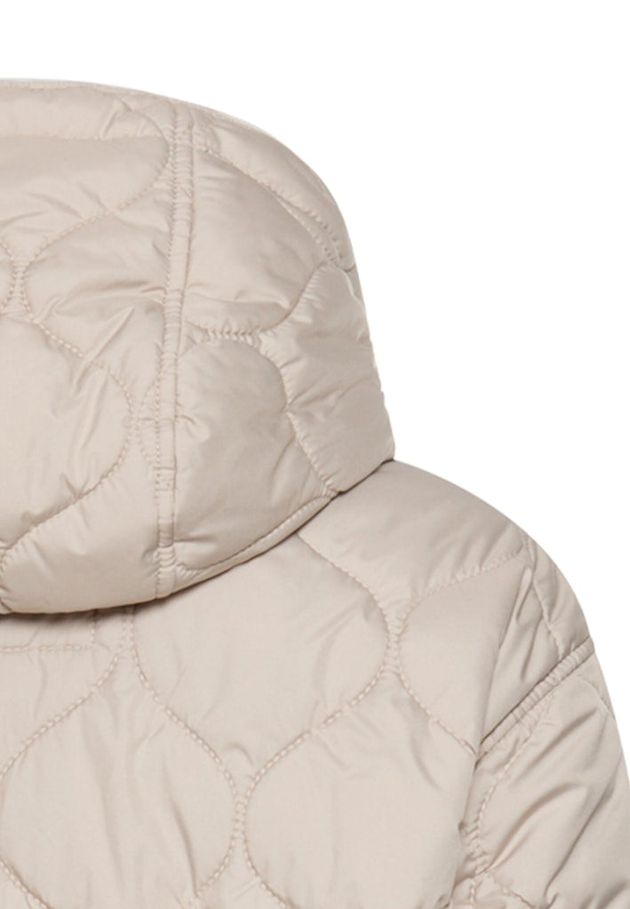 camel active Mantel Winddichter mit Übergroßer Stone Beige – Ansicht 4