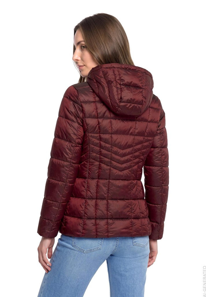 Betty Barclay Jacke Watte Dunkelrot – Ansicht 4