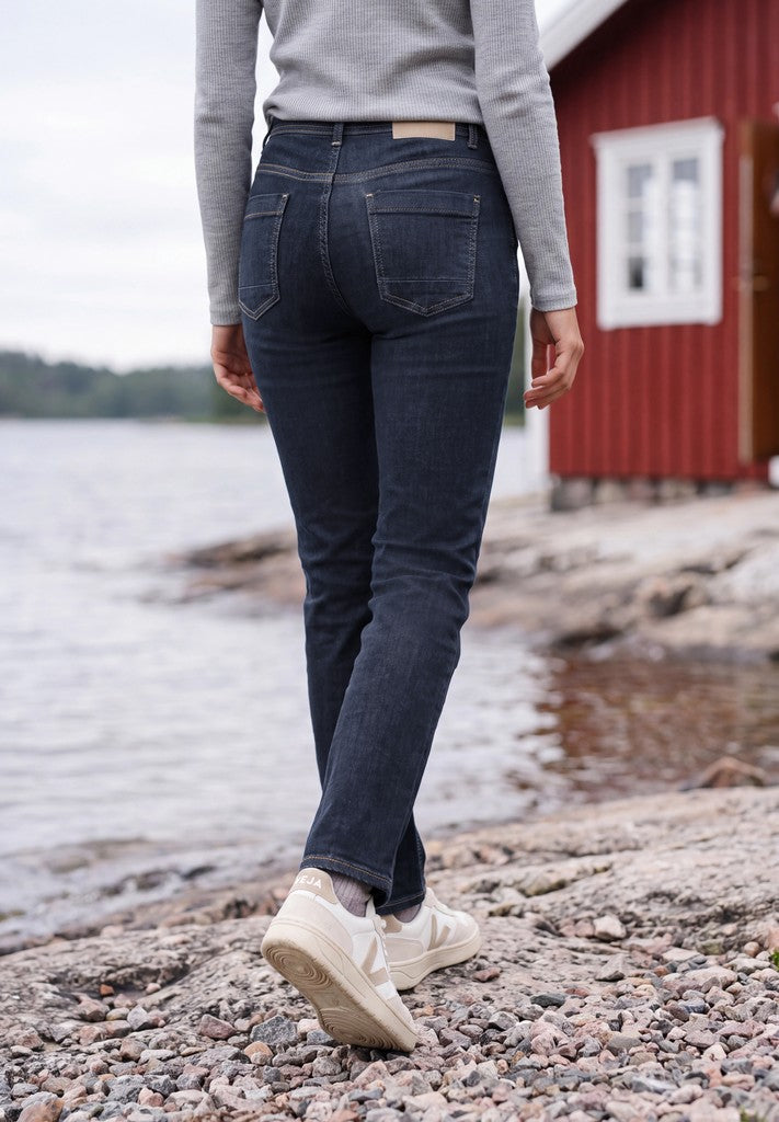CECIL Jeans Style Toronto Straight High Rinsed Wash – Ansicht 4