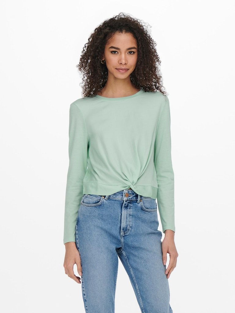 ONLAVA L/S TWIST MIX TOP JRS
