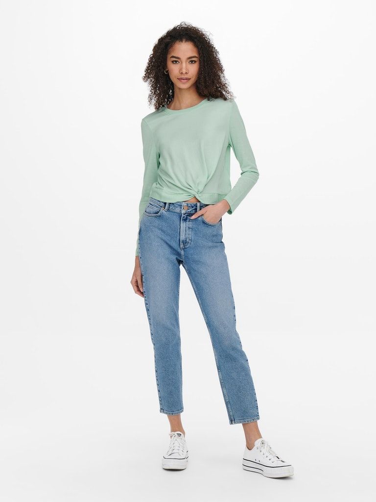 ONLAVA L/S TWIST MIX TOP JRS