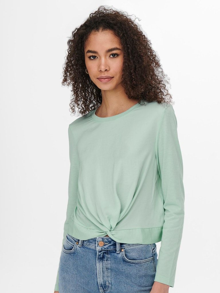 ONLAVA L/S TWIST MIX TOP JRS