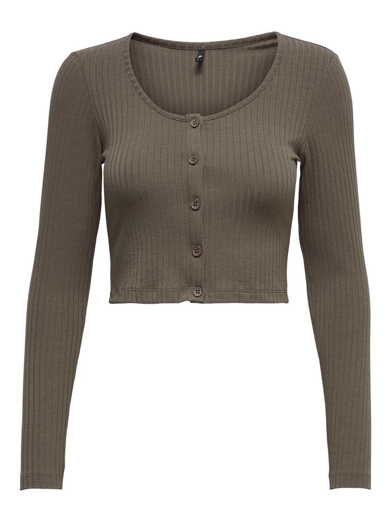ONLKAYA L/S CROPPED TOP JRS