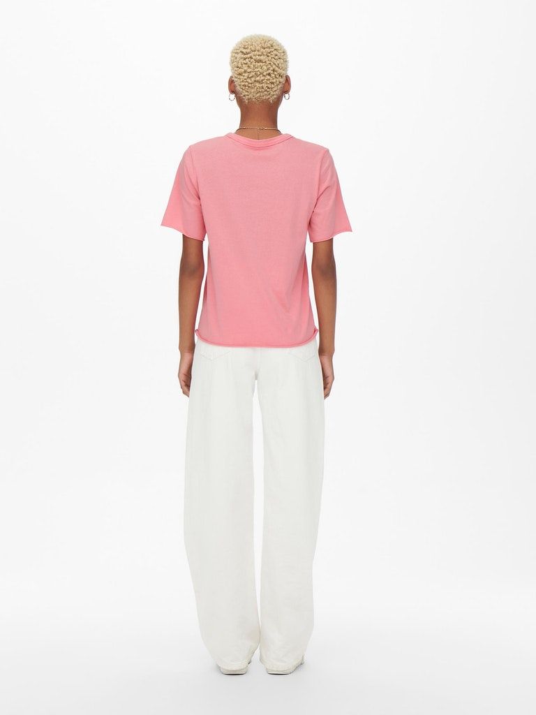 ONLLUCY BOXY S/S UNIVERSITY TOP BOX JRS