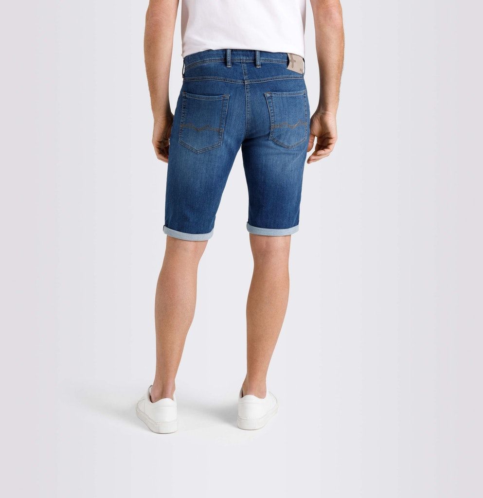 MAC JEANS - Jogn Bermuda, Light Sweat Denim