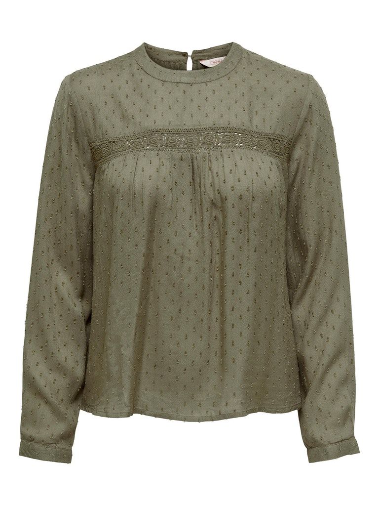ONLPELIA LIFE LS DOT DNM BLOUSE FF CS