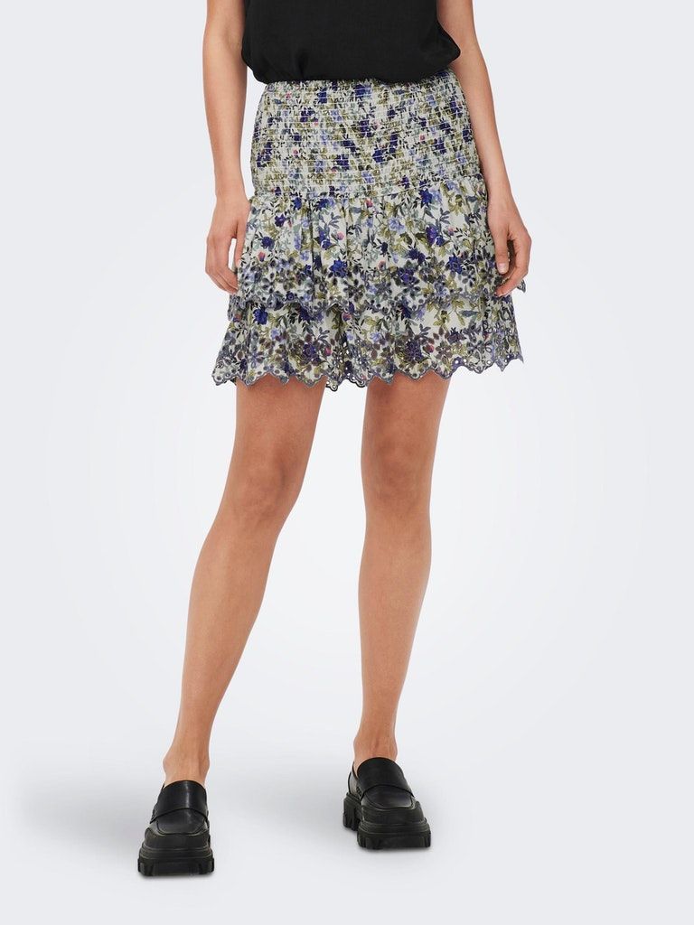 ONLURSULA EMB. SKIRT PTM