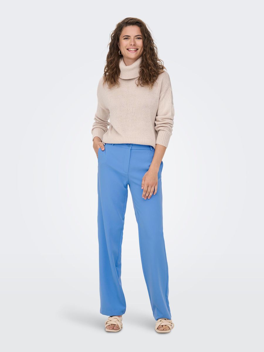 ONLLANA-BERRY MID STRAIGHT PANT TLR NOOS