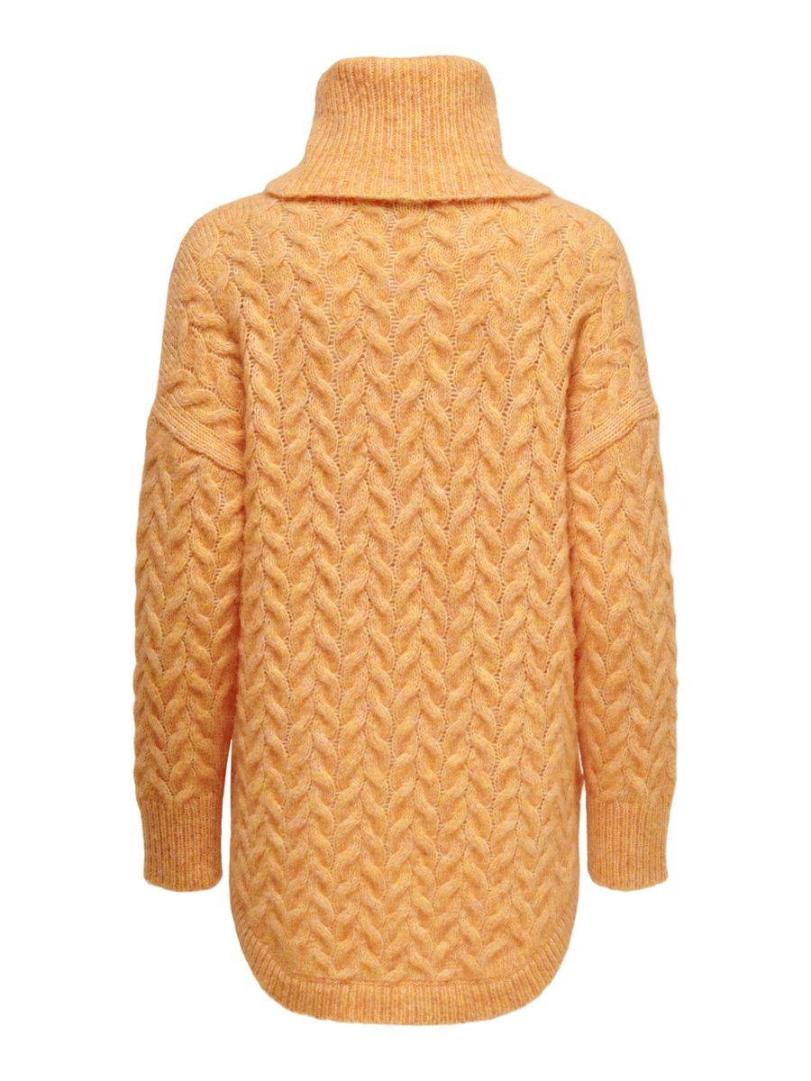ONLTRUDY LIFE L/S LONG ROLLNECK KNT